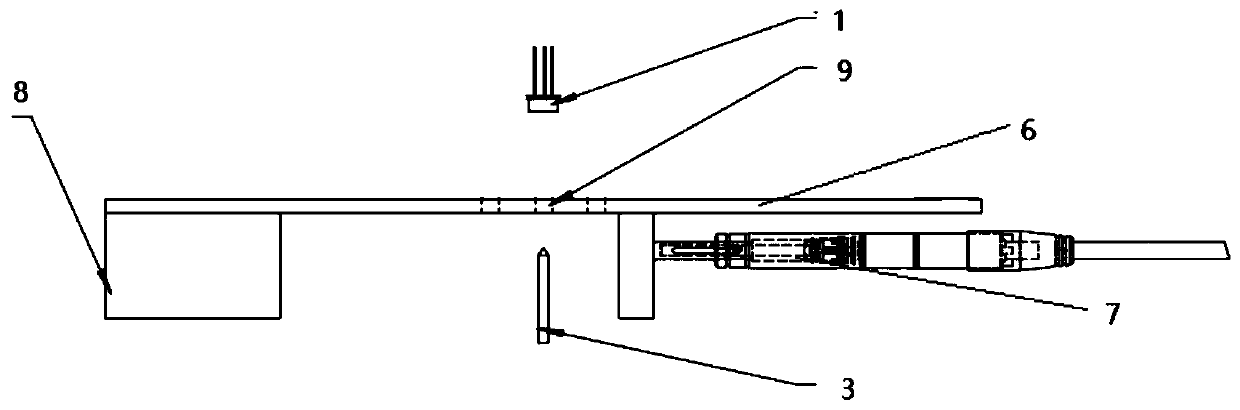 Optical power monitoring unit and optical power monitoring device for ultrahigh-temperature aging test