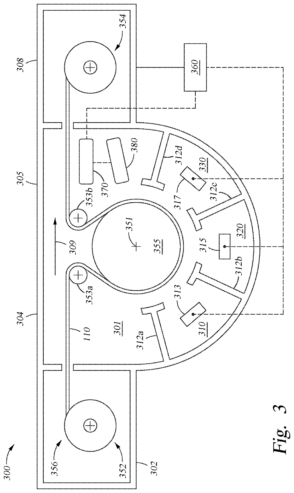 Web edge metrology