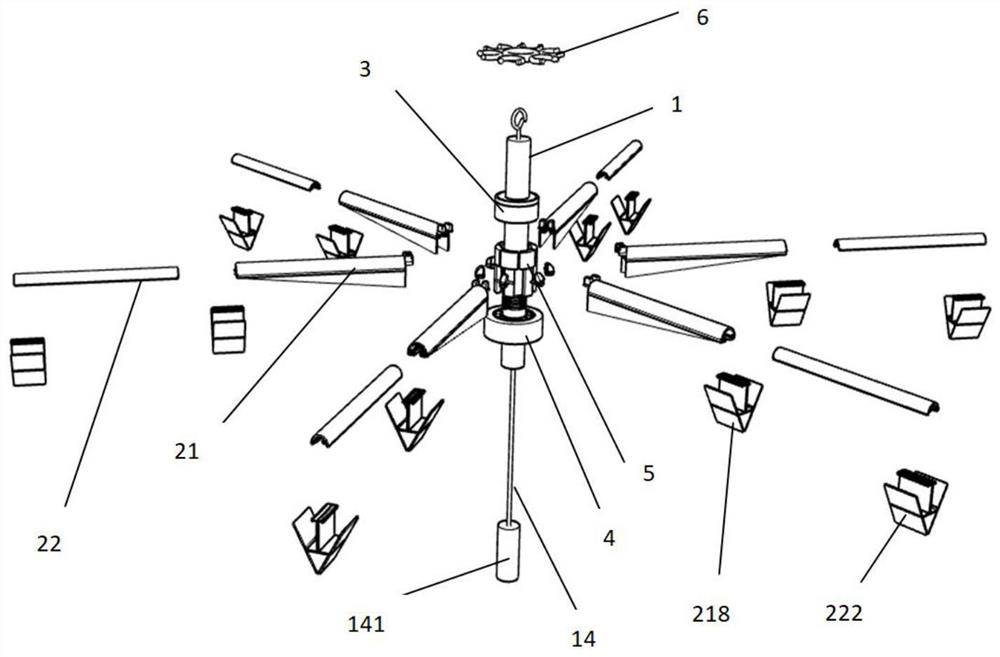 A folding hanger