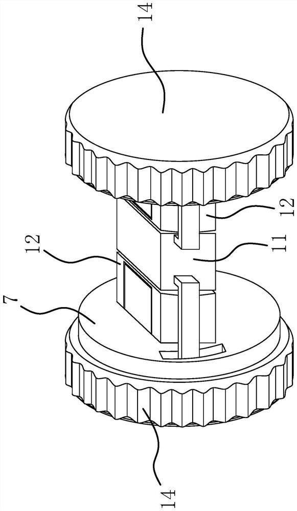 A magnetic hub motor