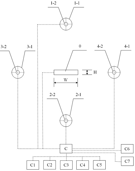 Online detection system and method for internal defect of cold-rolled aluminum alloy plate strip