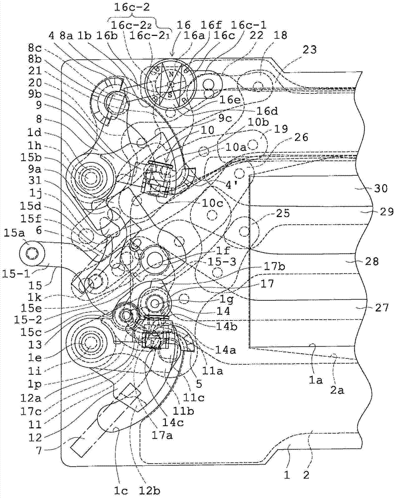 Focal plane shutter for camera and digital camera with focal plane shutter for camera