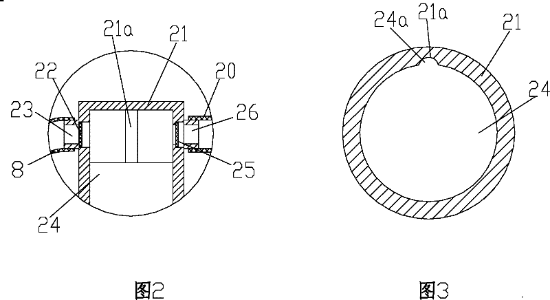 Piston type portable detection system for blood of human body