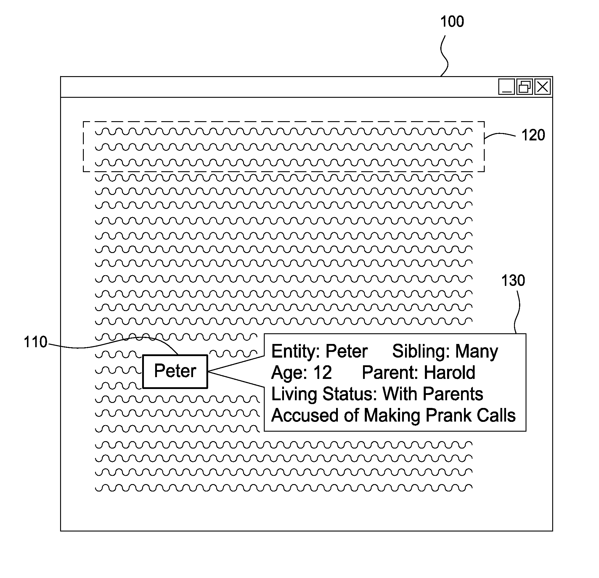 Automatic discovery and presentation of topic summaries related to a selection of text