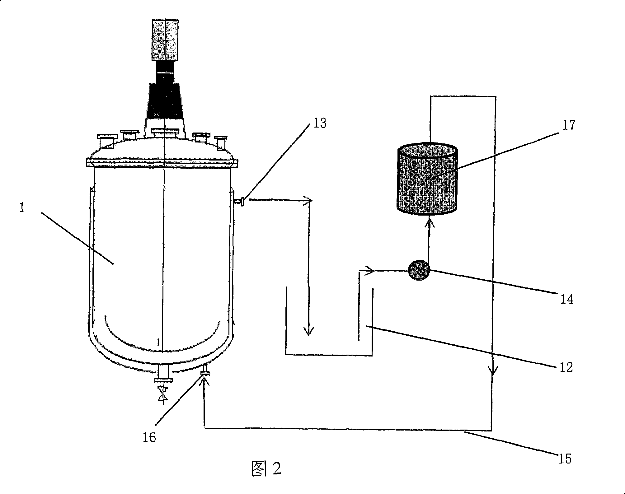 Method for wastewater treatment and circulation recover zero discharge in lipoic acid preparation