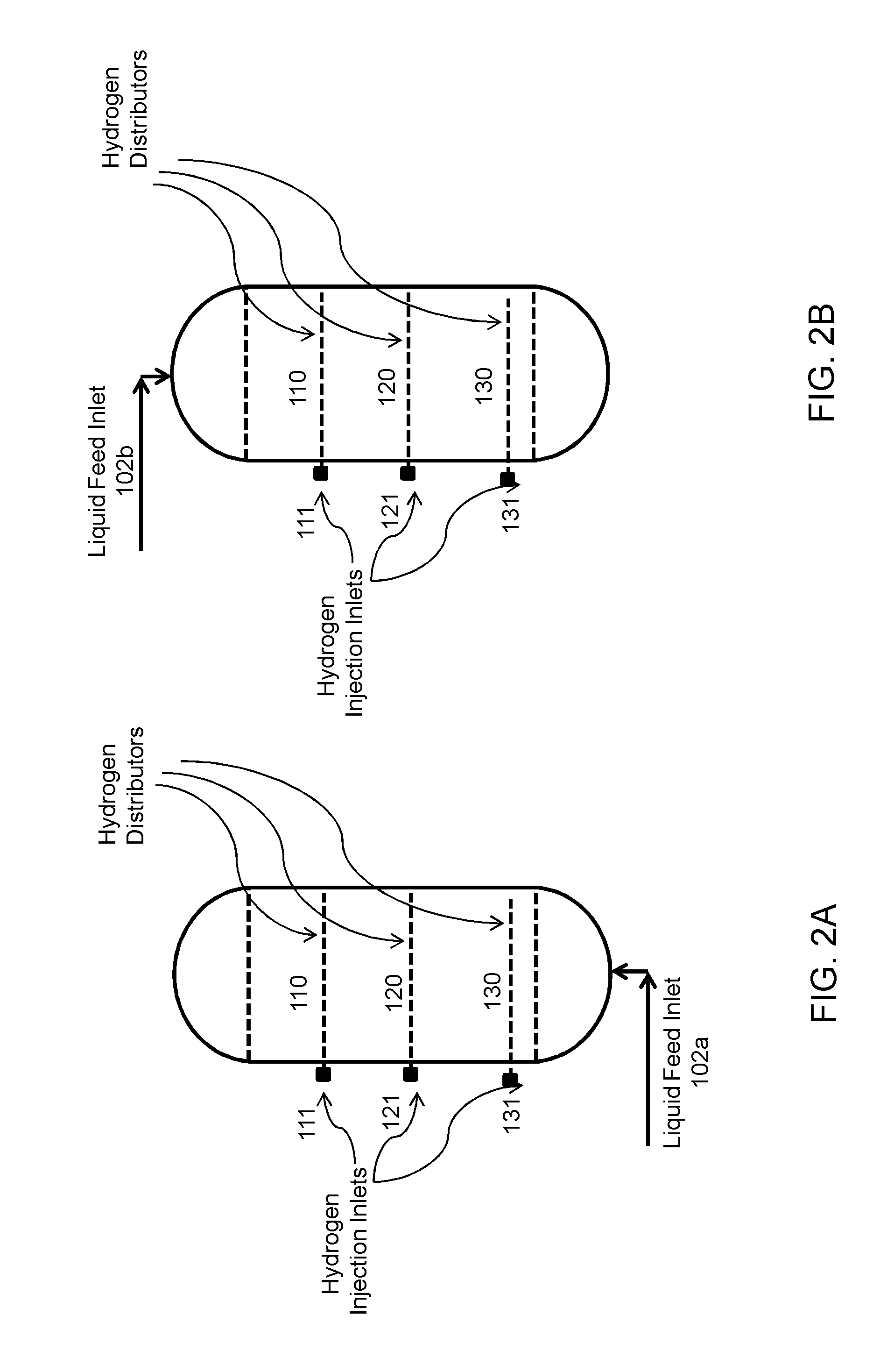 Hydrovisbreaking Process for Feedstock Containing Dissolved Hydrogen