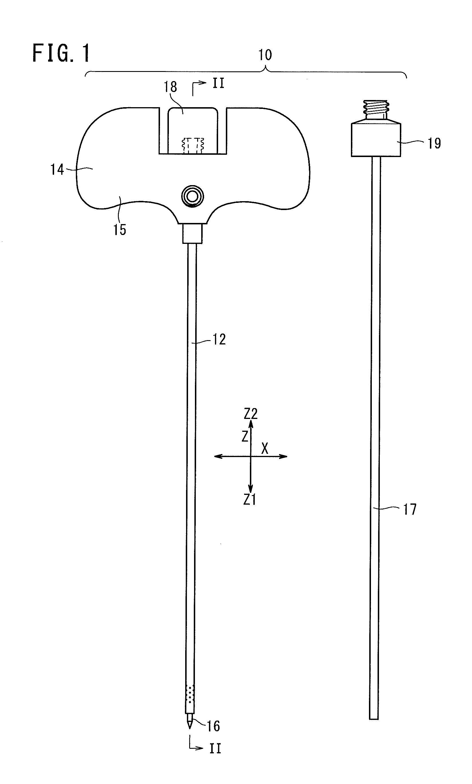 Bone cement injection puncture needle
