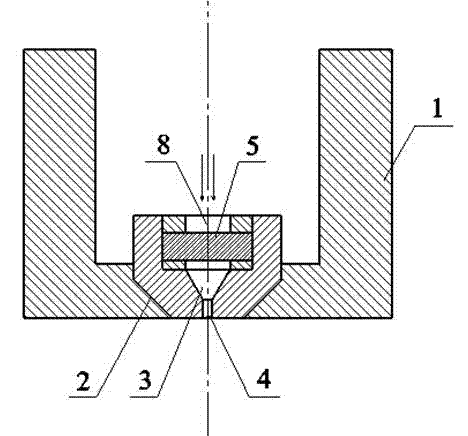Combined central body cavitating nozzle