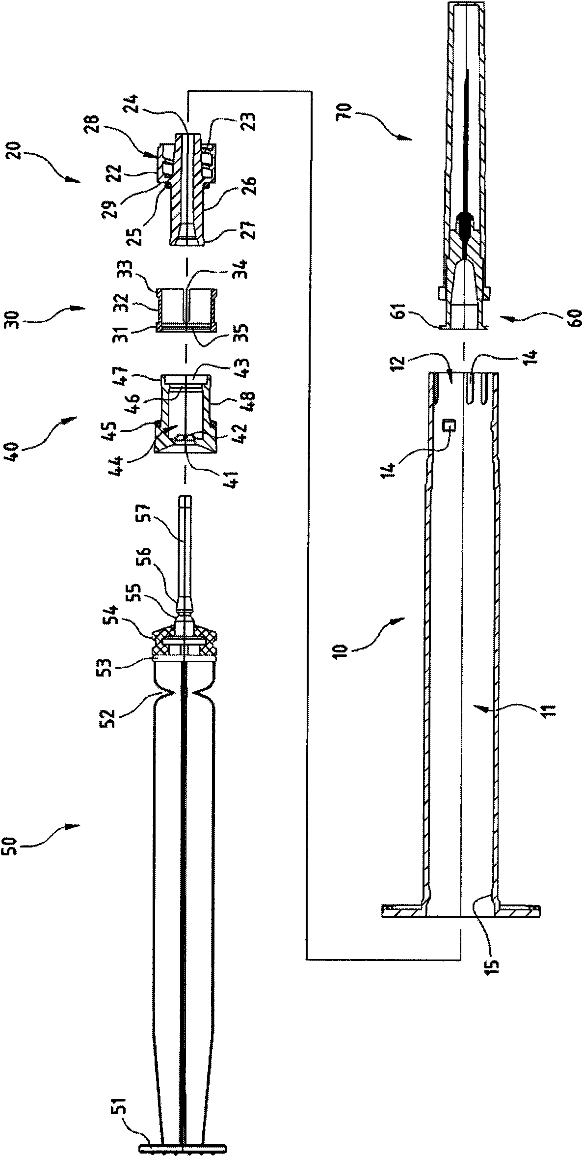 Retraction structure for safety syringe