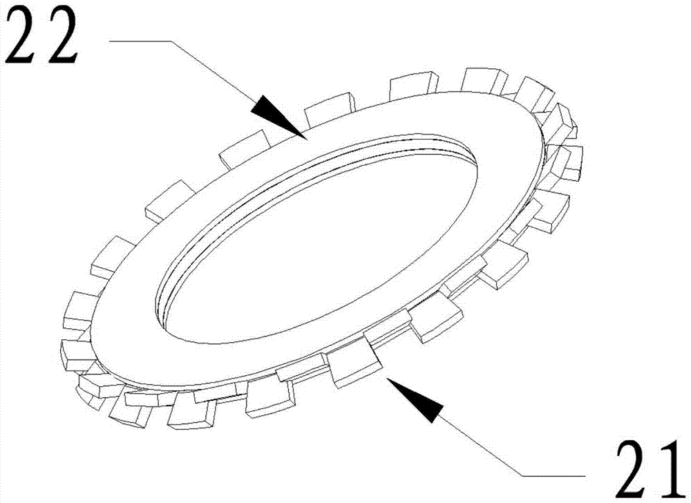 A cold and hot central air-conditioning pump circulation system