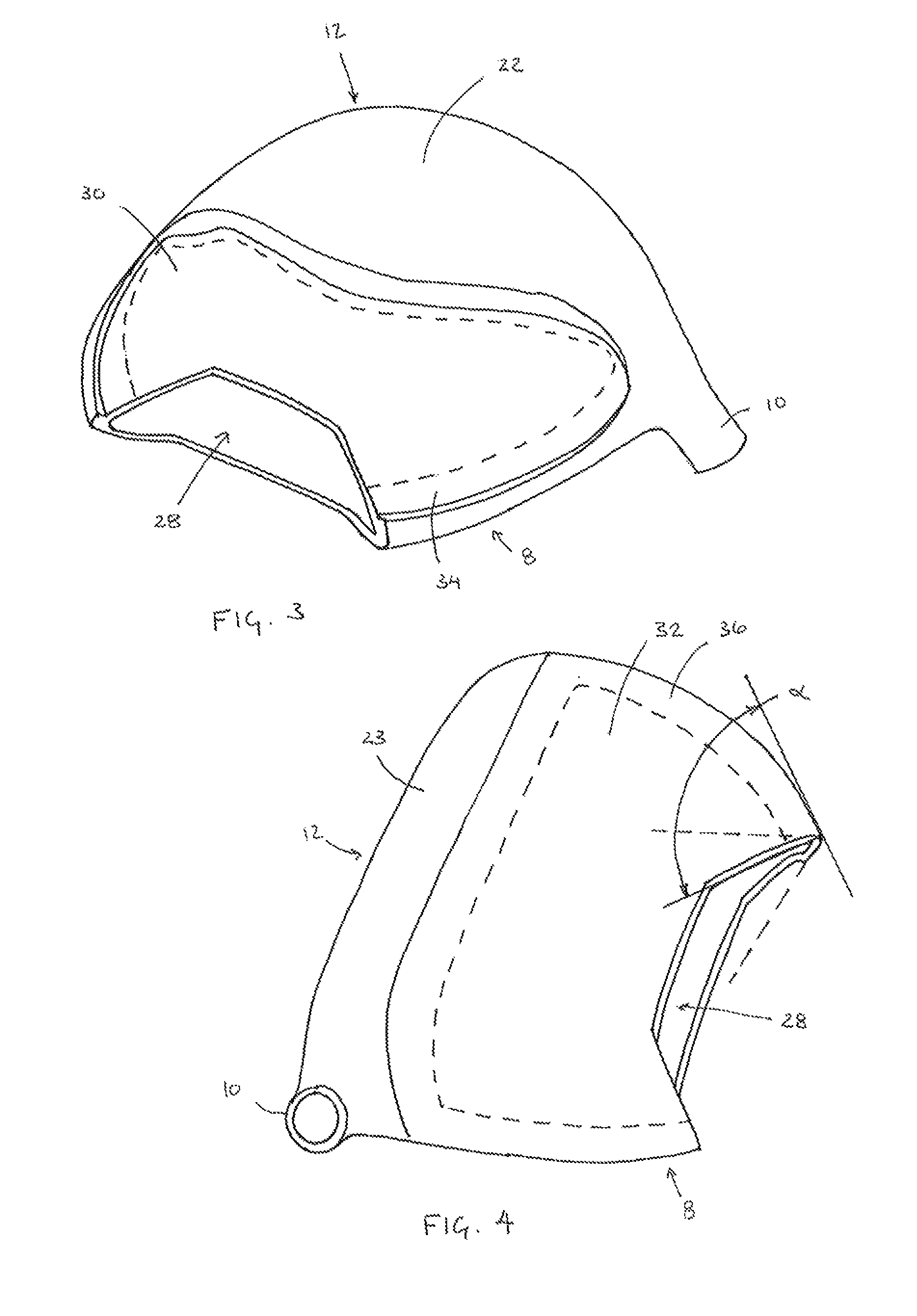 Golf club head with multi-component construction