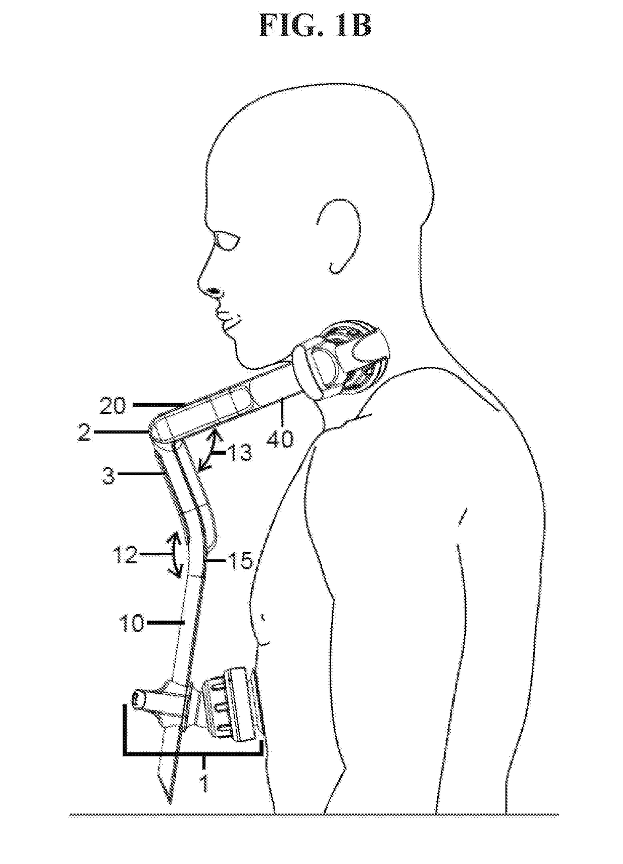 Yoke for sensing carotid stenosis