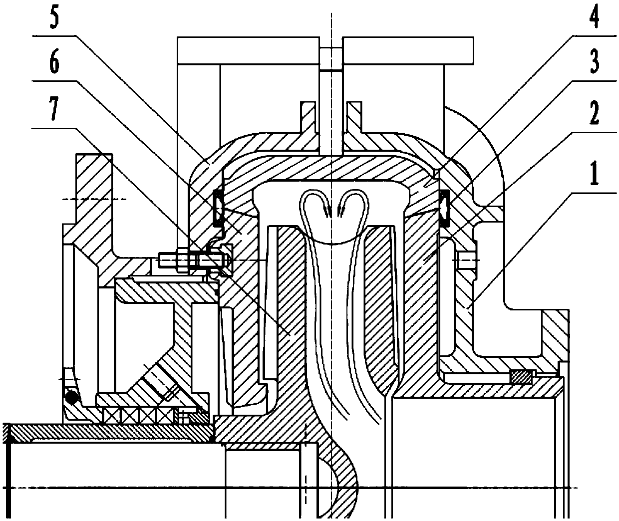Impurity in-pump vortex impeller