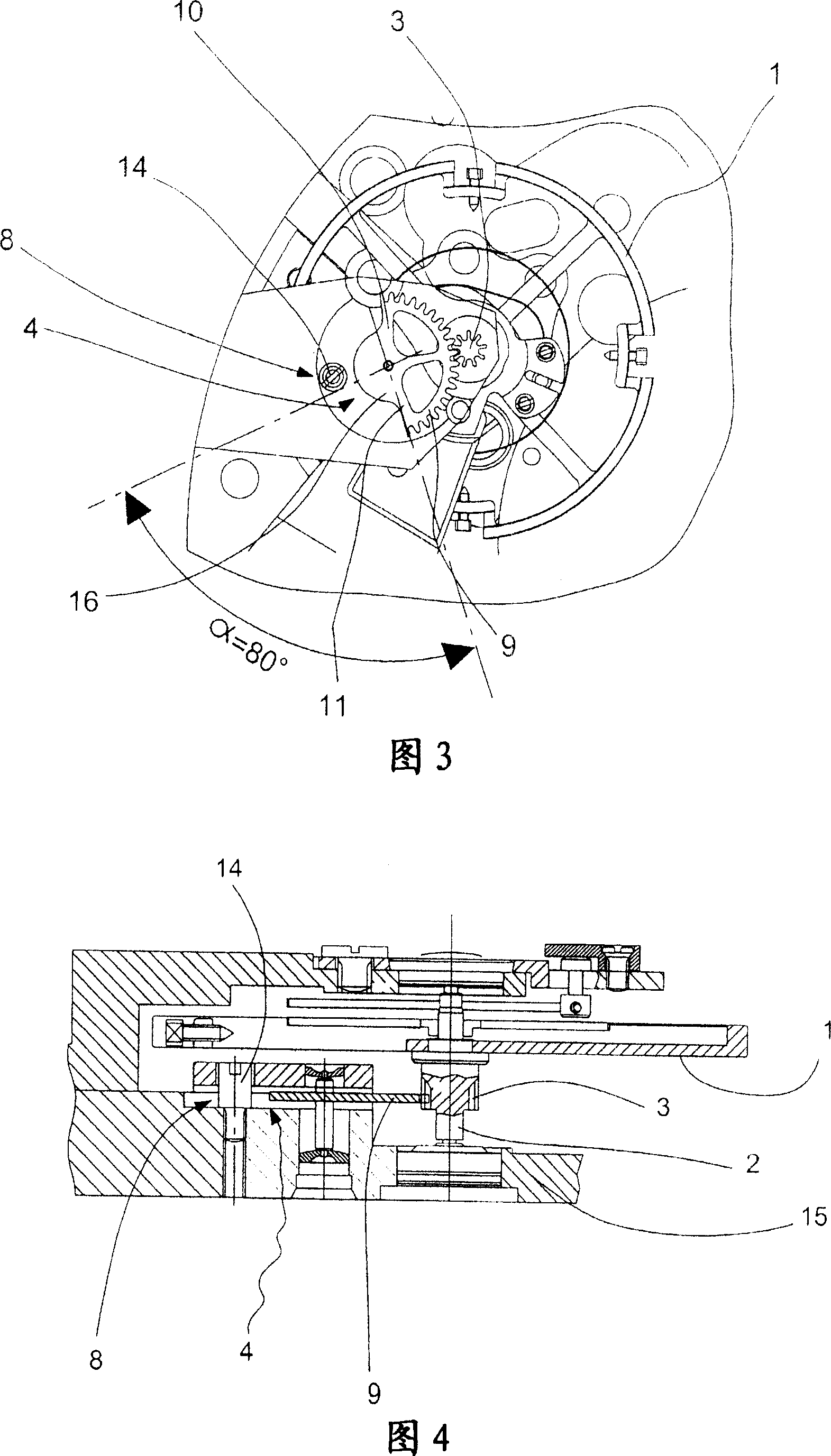 Anti-tripping device for timepiece escapement