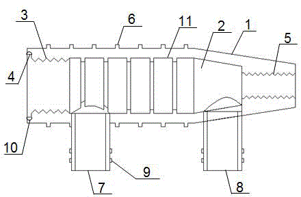Grouting sleeve for rebar connection