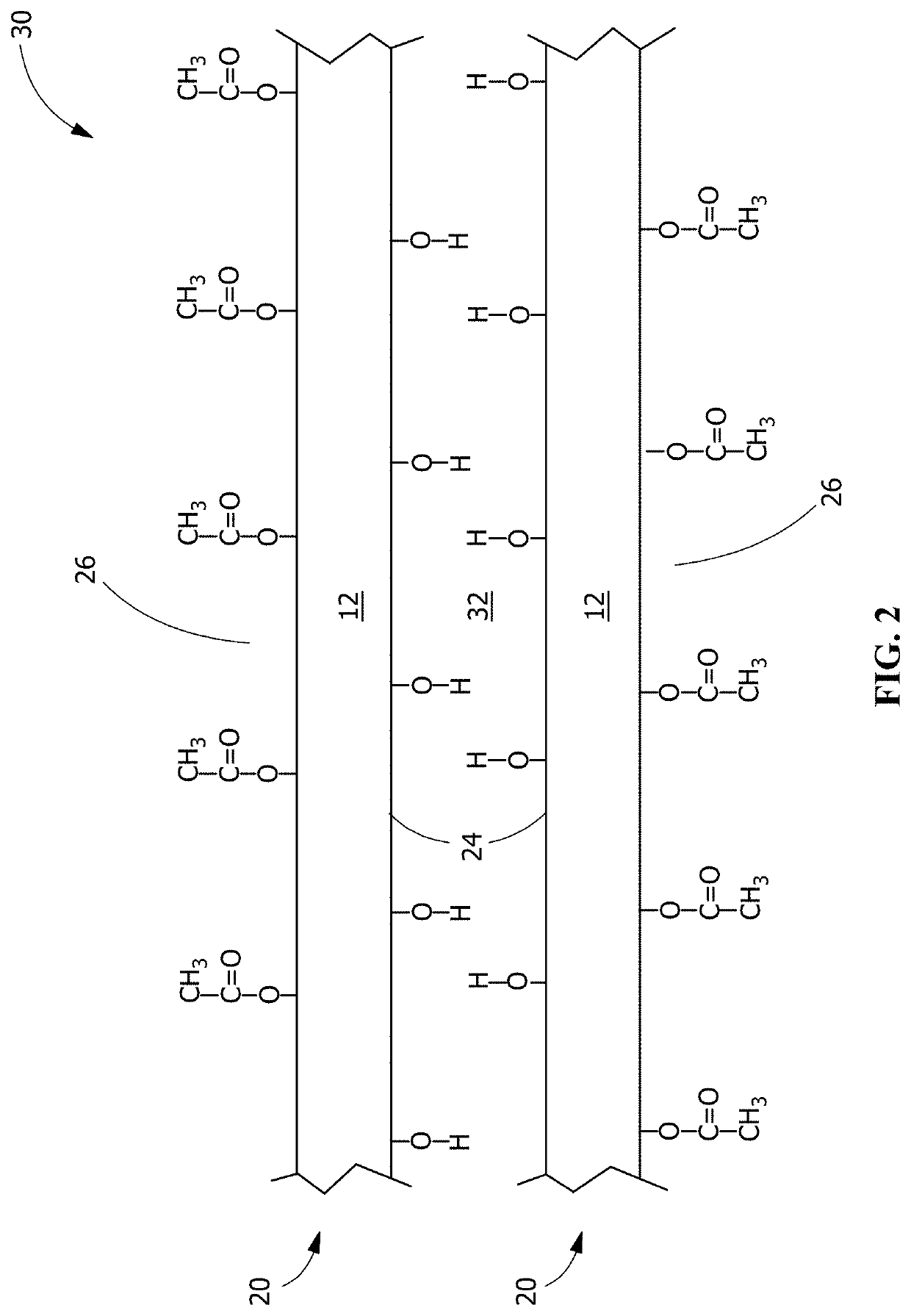 Modified polymer film surfaces for single-use bioreactor bags and biocontainment and methods of forming same