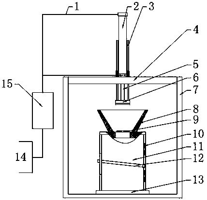 Pneumatic tea compression machine for Fuzhuan tea