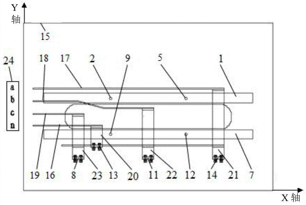 Drawing method of main busbar connection diagram between dry-type distribution transformer and low-voltage switchgear