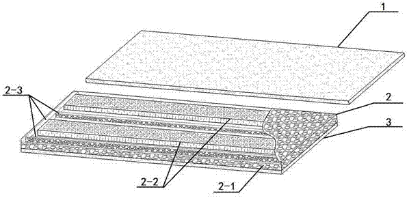A low-thermal-conduction class A non-combustible sandwich insulation board and its manufacturing method
