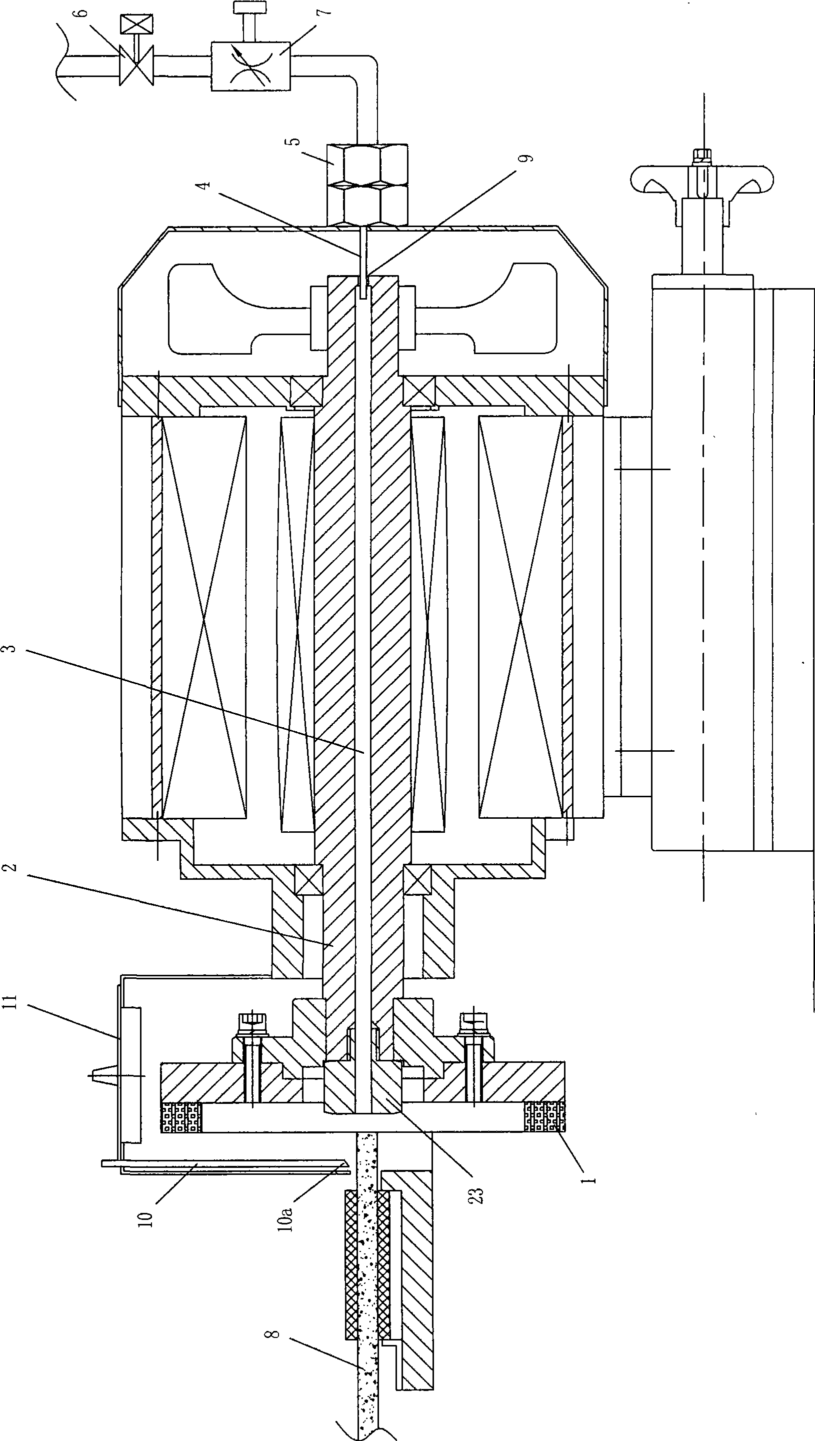 Micro water grinding head for edge grinding machine