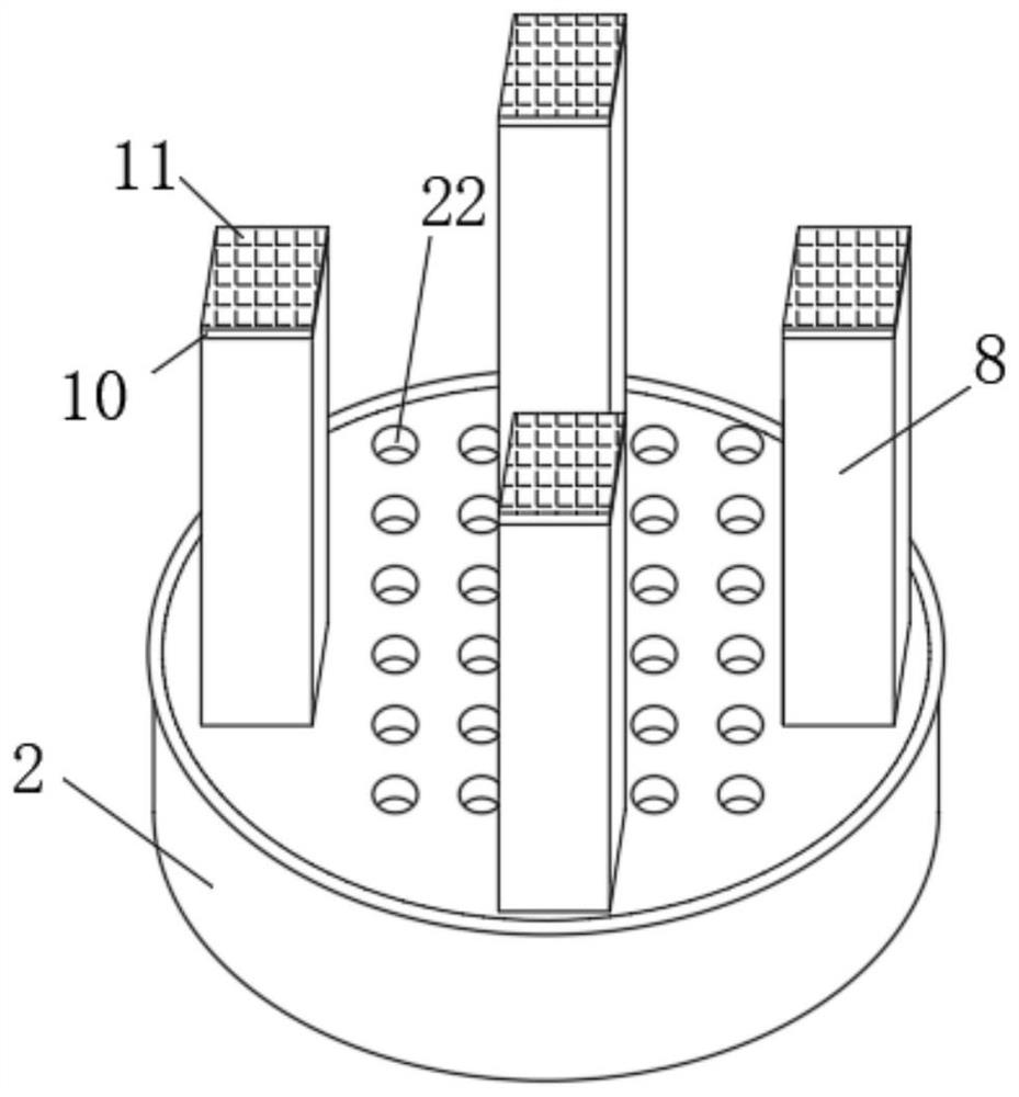 Anesthetic gas recovery device for animal anesthesia machine