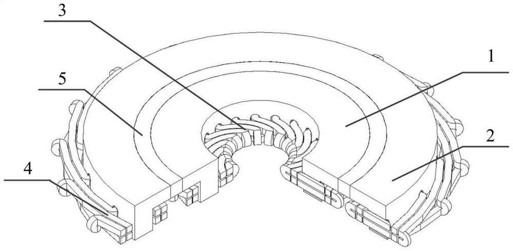 Permanent magnet axial magnetic flux magnetic levitation motor and fan