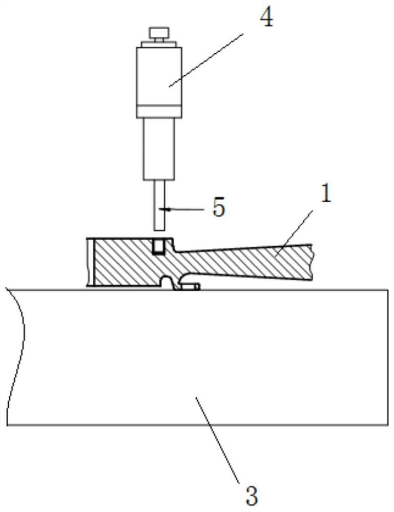 A method for replacing blind hole positioning pins of aero-engine low-pressure turbine disks
