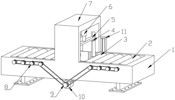 A device for detecting the strength of building materials