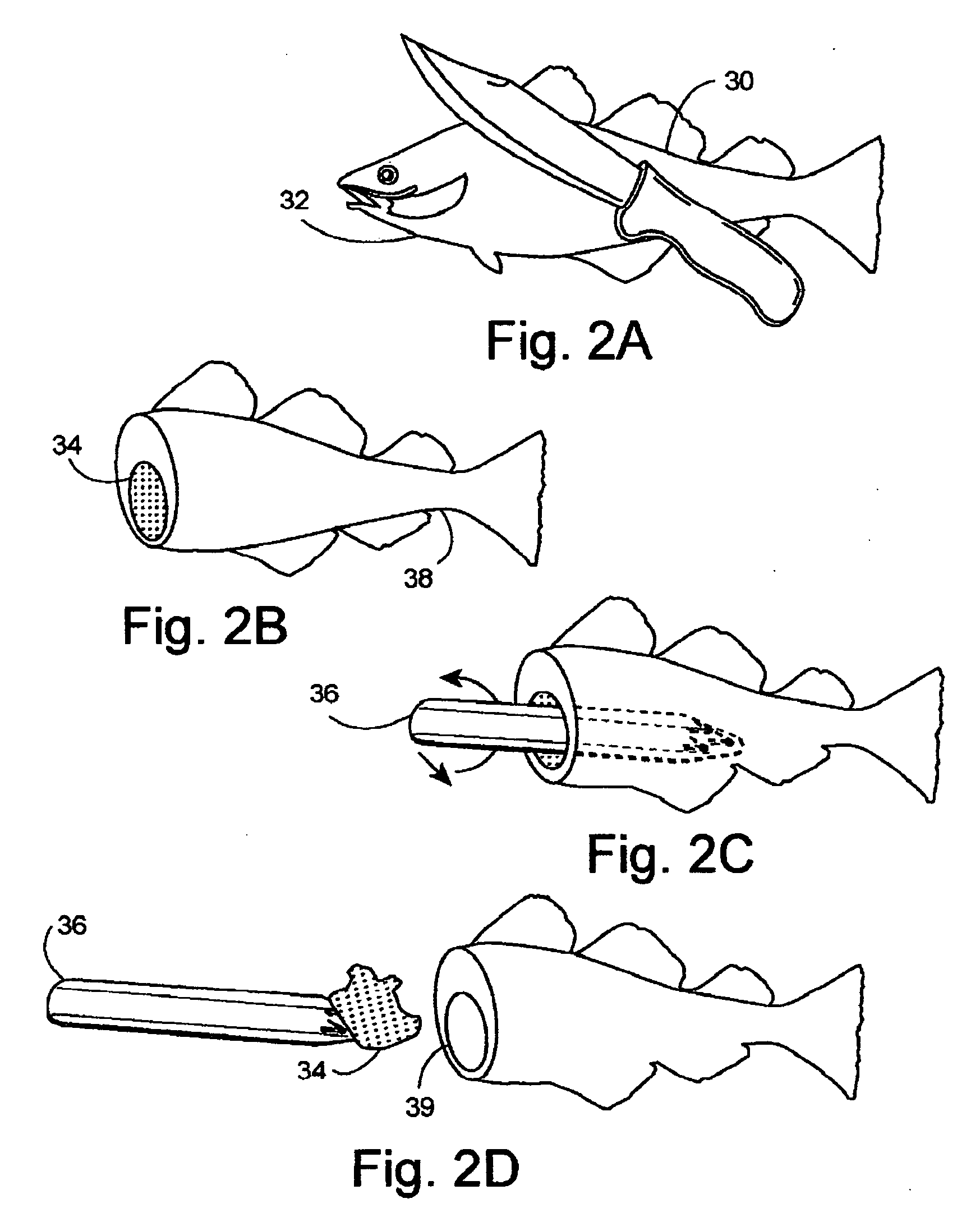 Instrument and method for preparing plug-cut bait