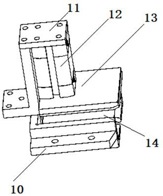 Special detection device for pulling force of aluminum paper pulling piece of packaging box