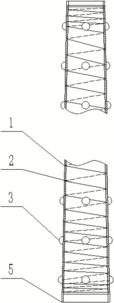 Telegraph pole production process