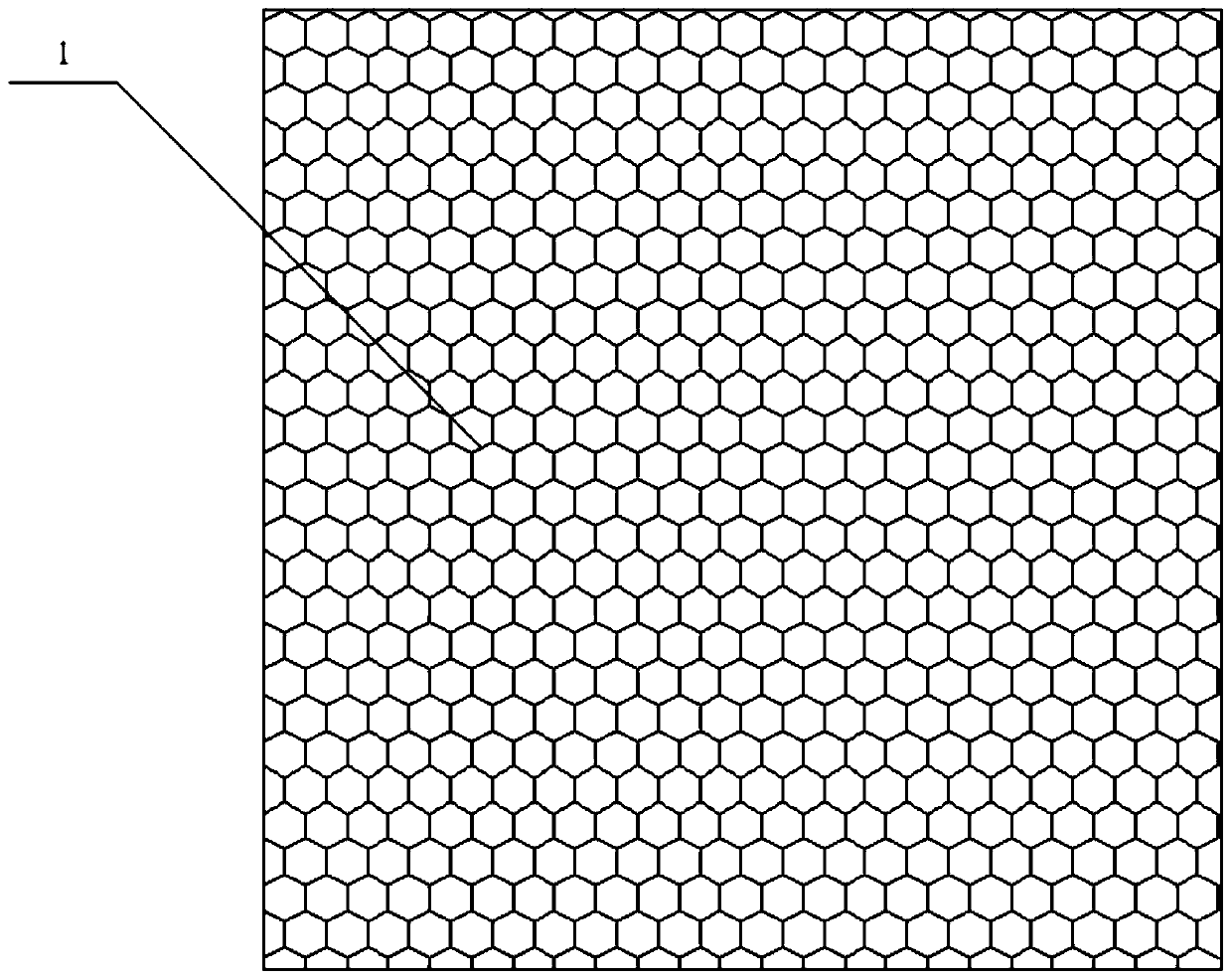 Ecological blanket structure for ecological slope protection and constructing method thereof