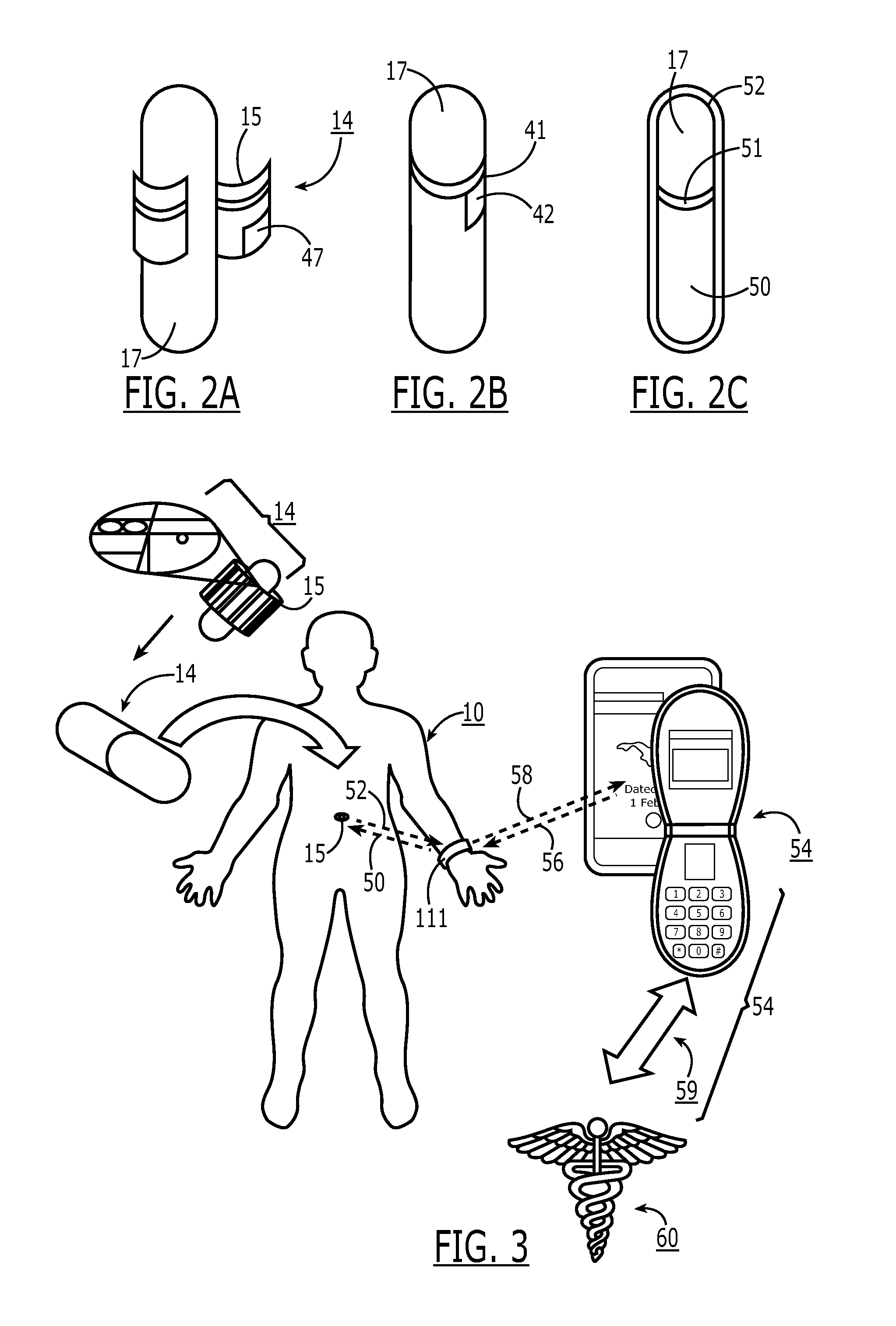 Electronic medication compliance monitoring system and associated methods