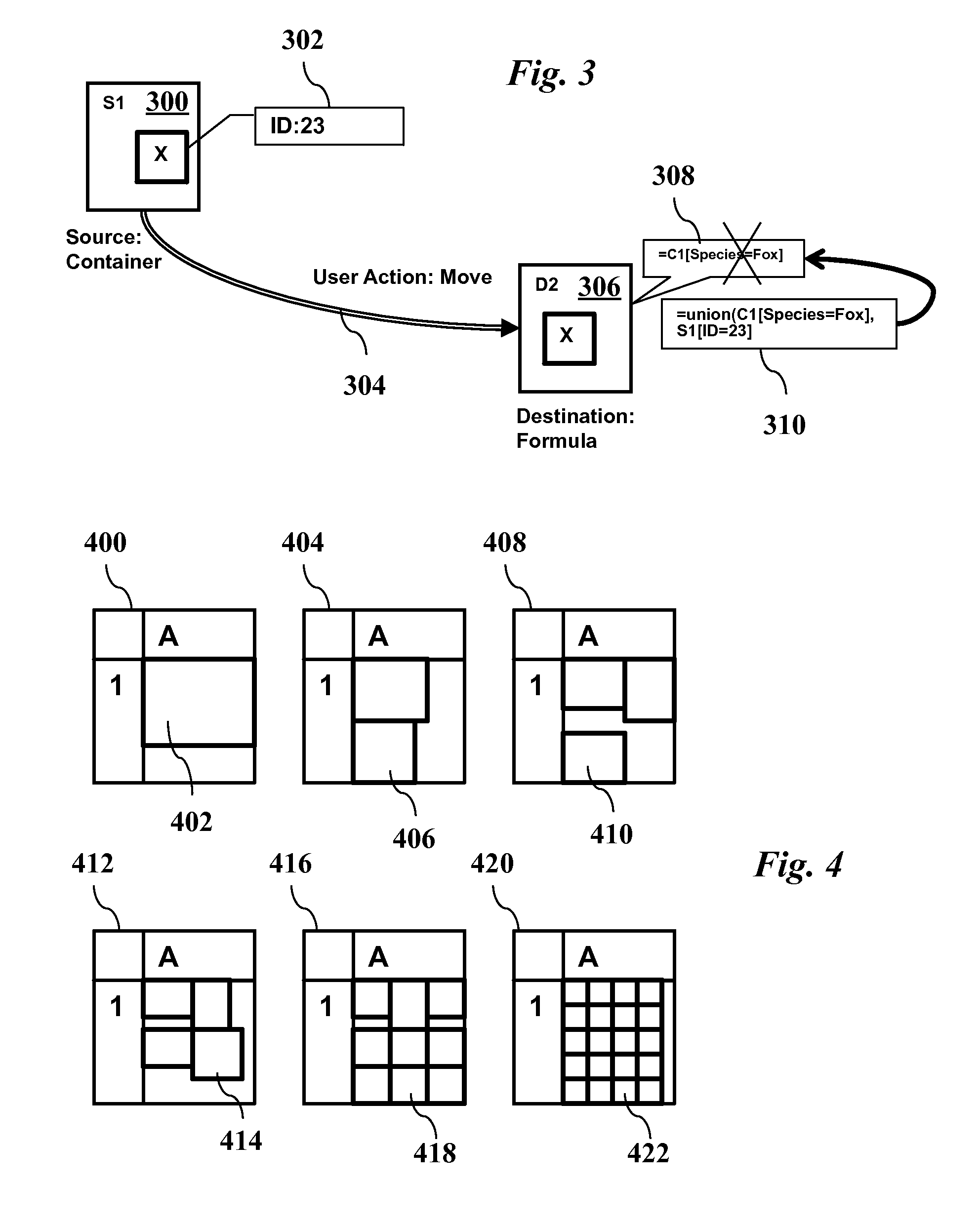 Spreadsheet system and method for managing photos