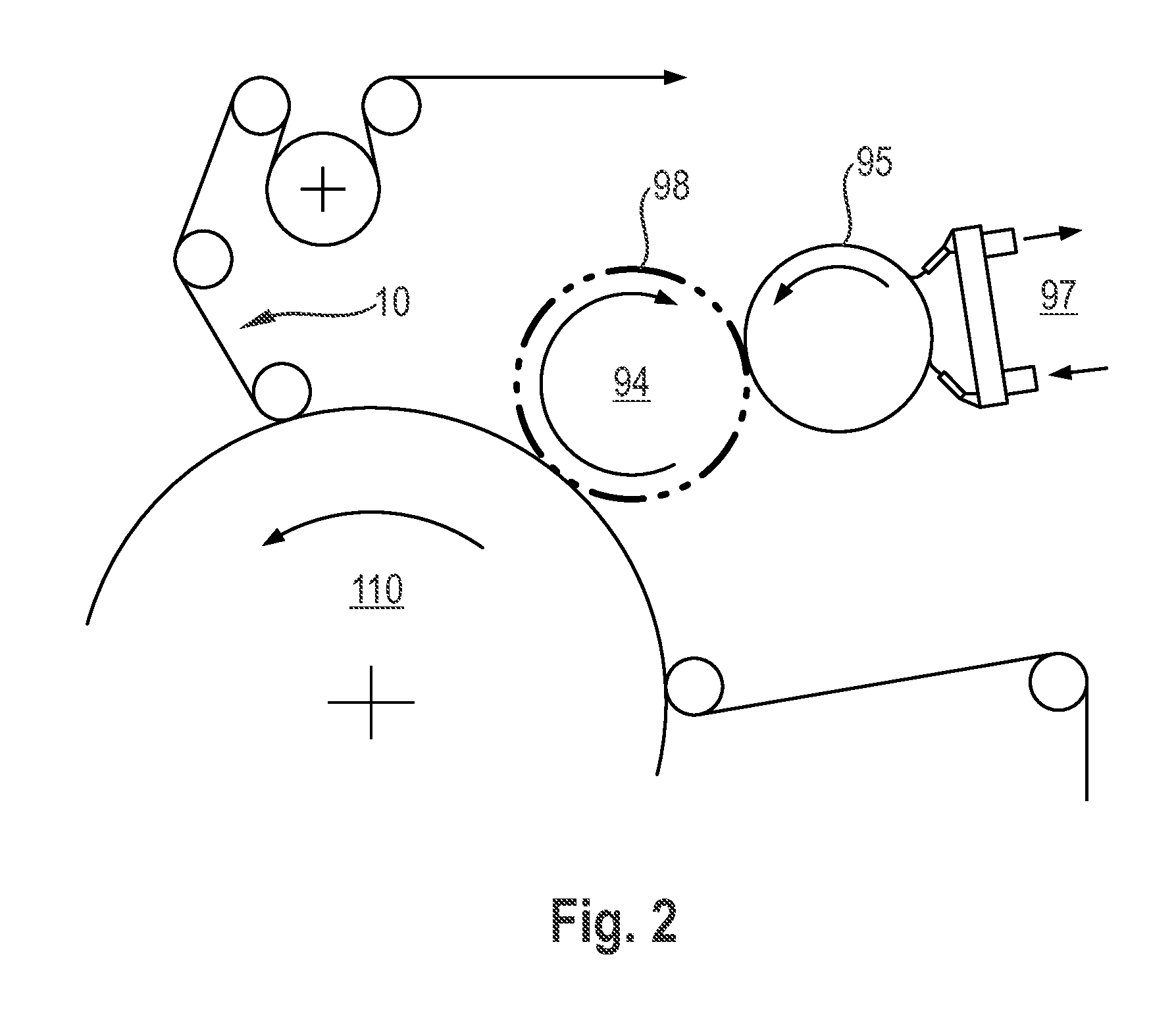 Apparatus for producing pouches