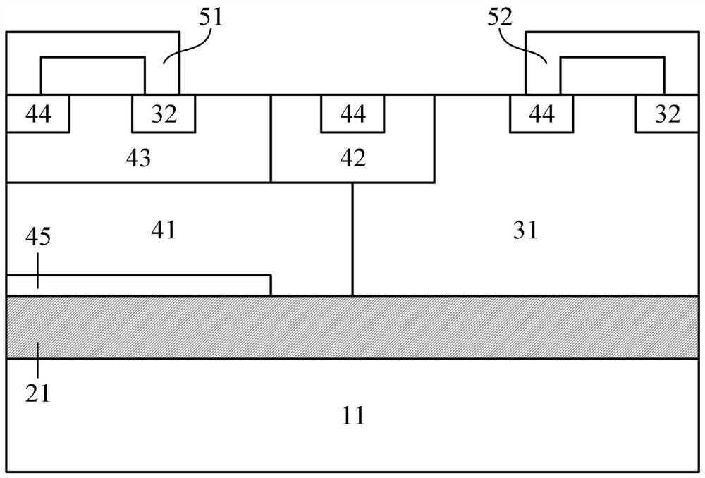 A radiation-resistant high-voltage esd semiconductor device