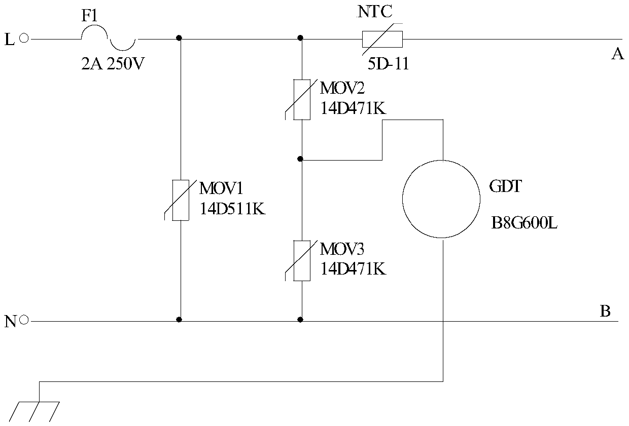 AC input high power factor flicker-free led drive circuit