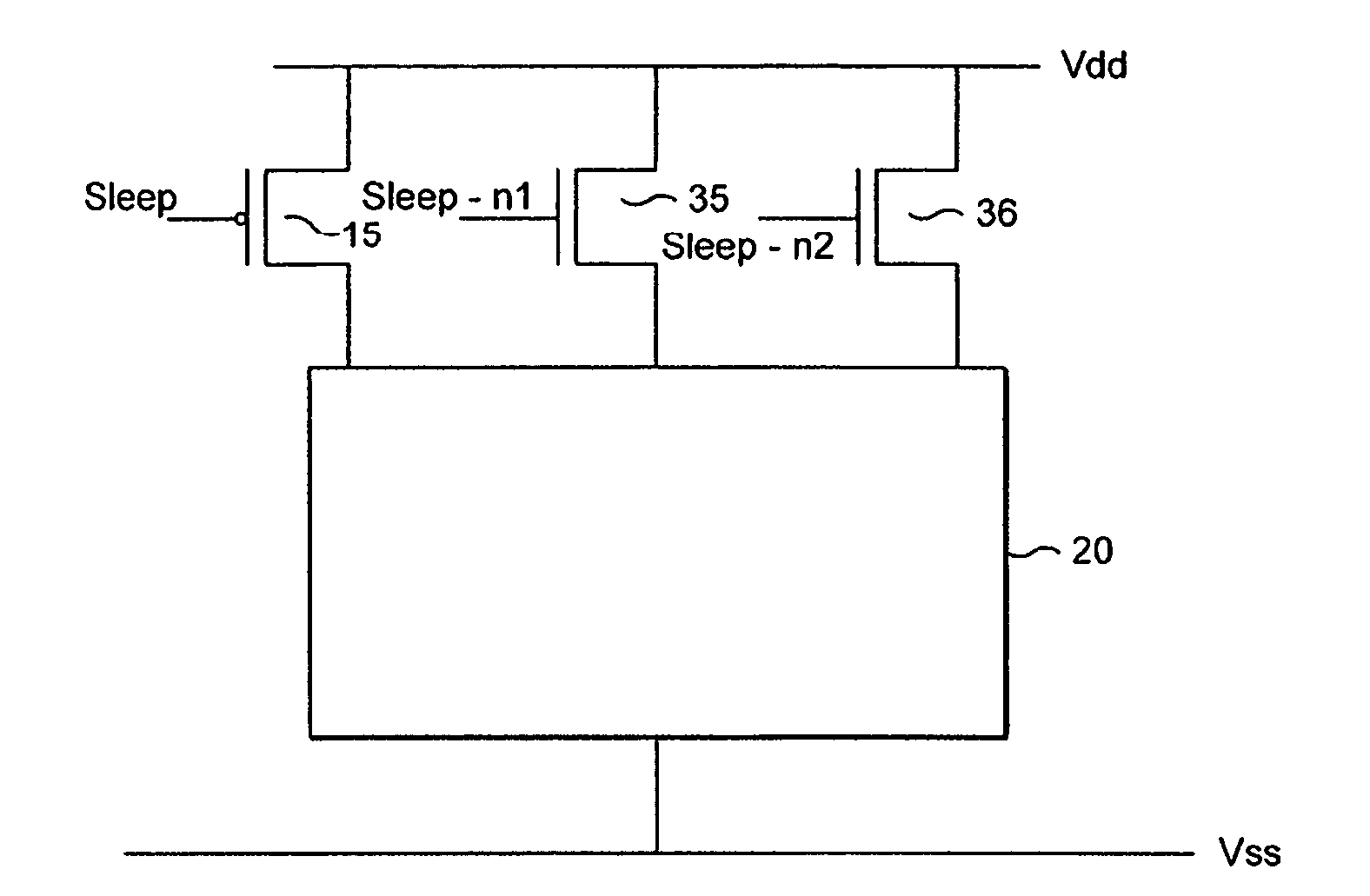 Method and apparatus for controlling a voltage level
