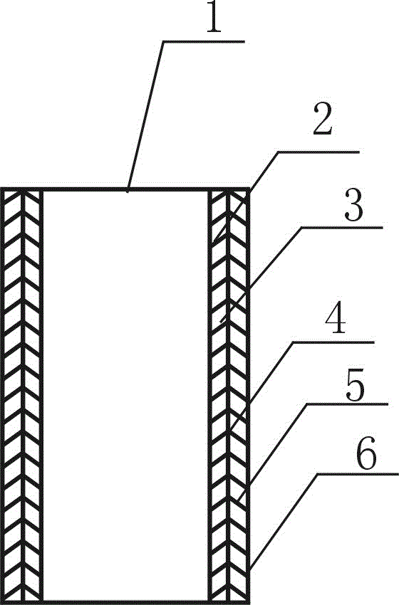 Aluminum clamping pressure pipe