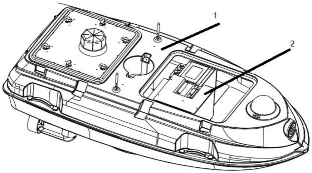 Underway surface water total phosphorus measuring method and system