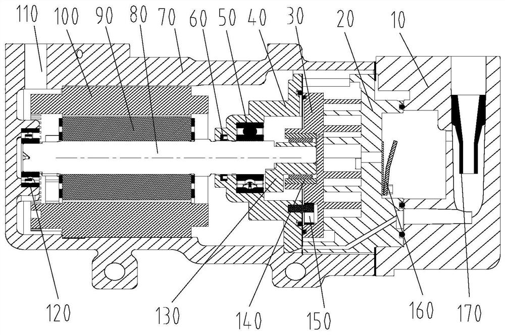 Eccentricity adjusting structure and compressor with same