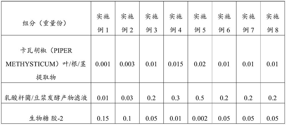 Anti-allergy composition as well as preparation method and application thereof