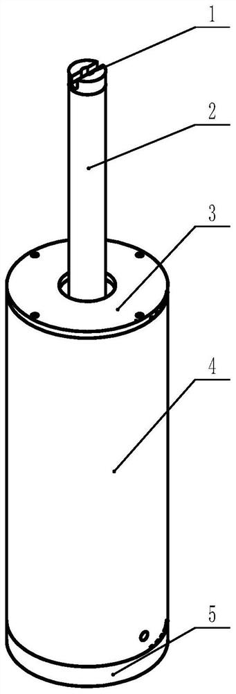 A zero-friction cylinder with independent air supply for air-floating pistons based on porous materials