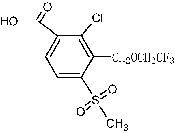 Synthetic process of herbicide tembotrione