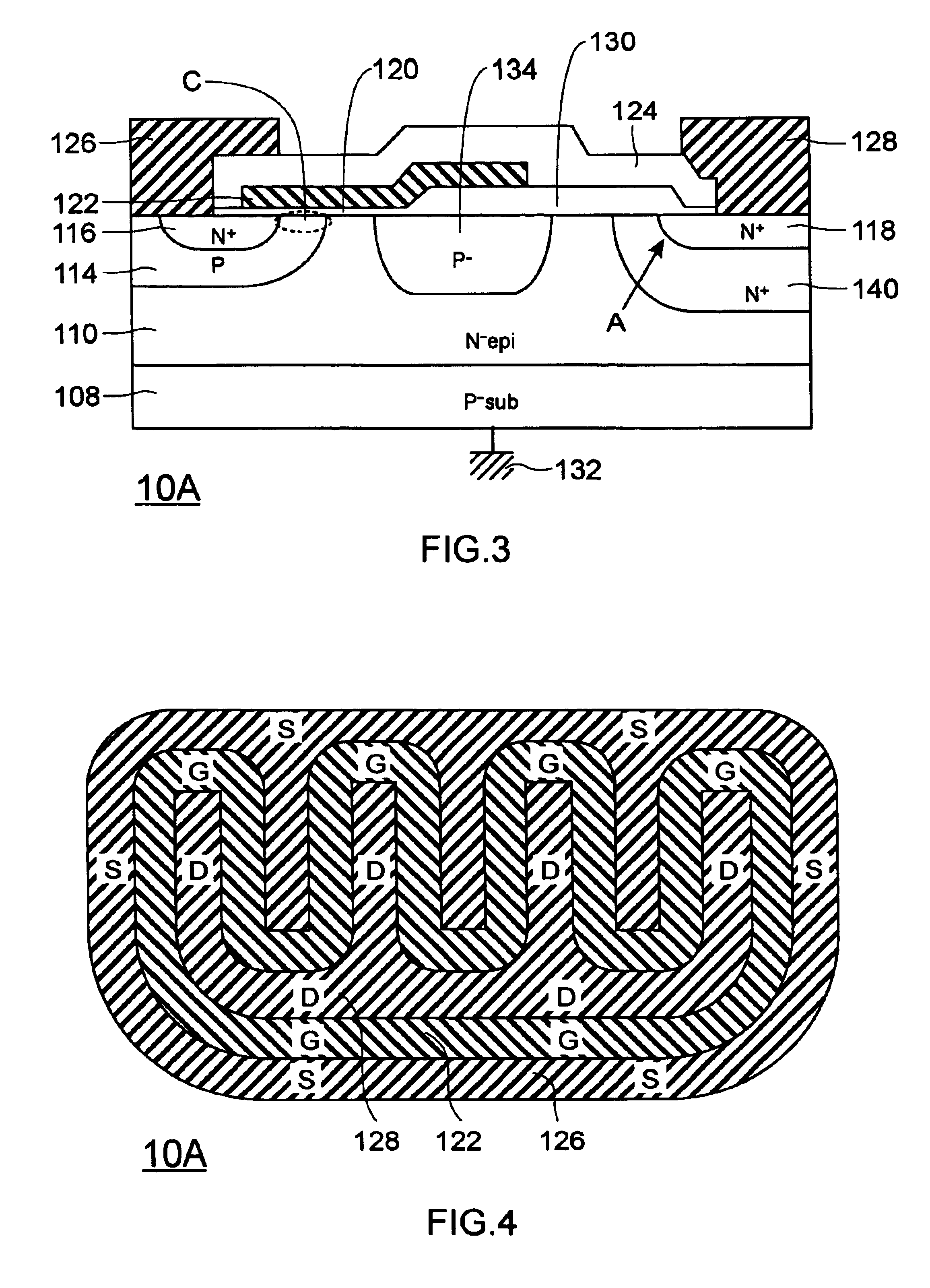 Lateral short-channel DMOS, method of manufacturing the same, and semiconductor device