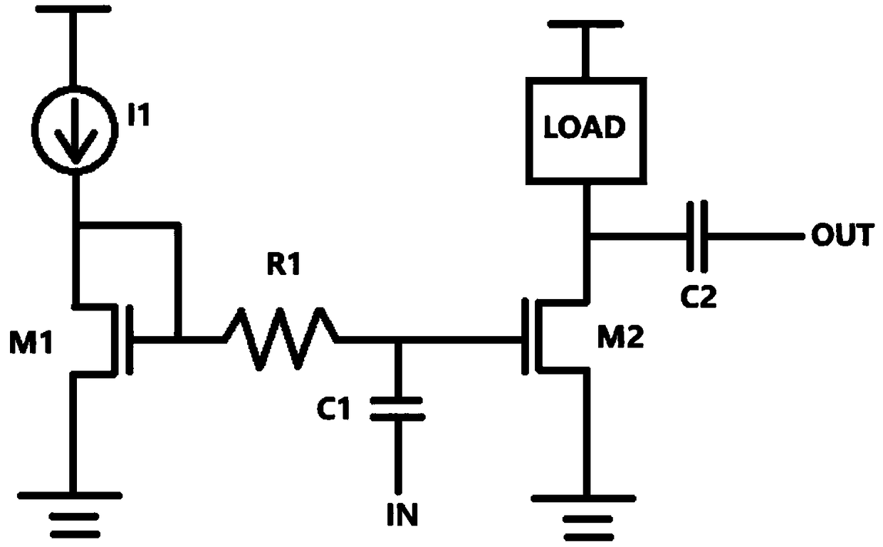 Circuit of radio frequency amplifier