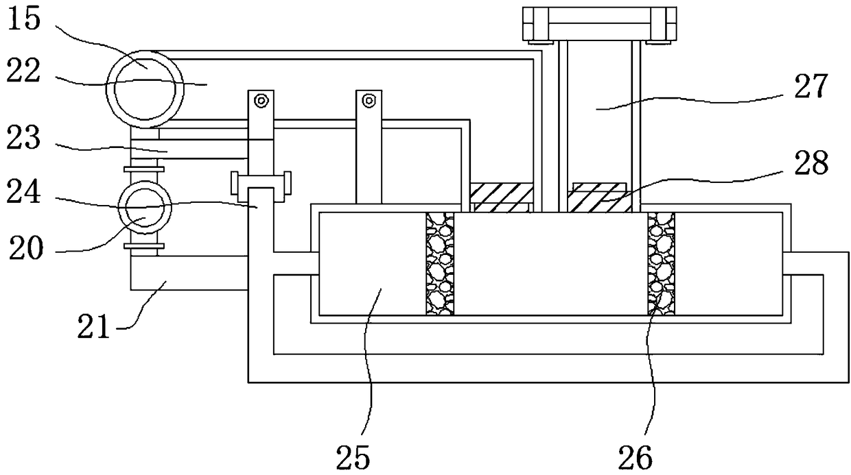 Soot compression device having soot waste heat utilization function for electric dust removal tool