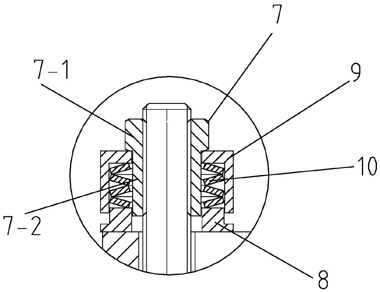 Wear range limiting gate valve