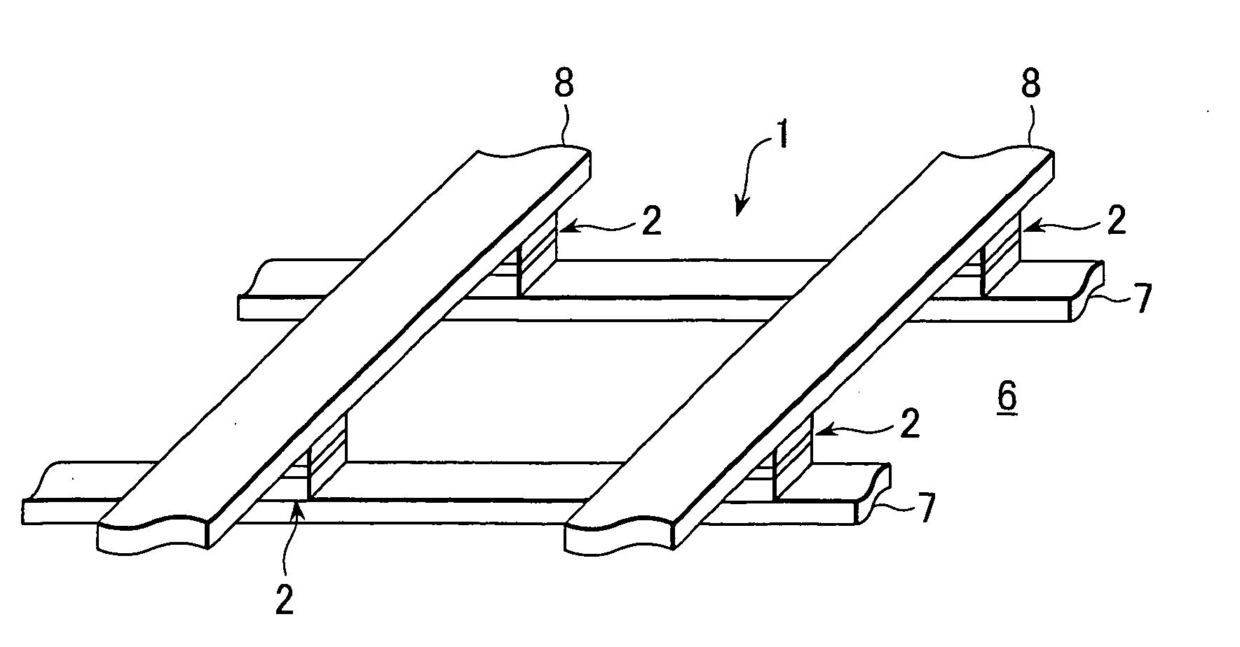 Magnetic storage unit using ferromagnetic tunnel junction element