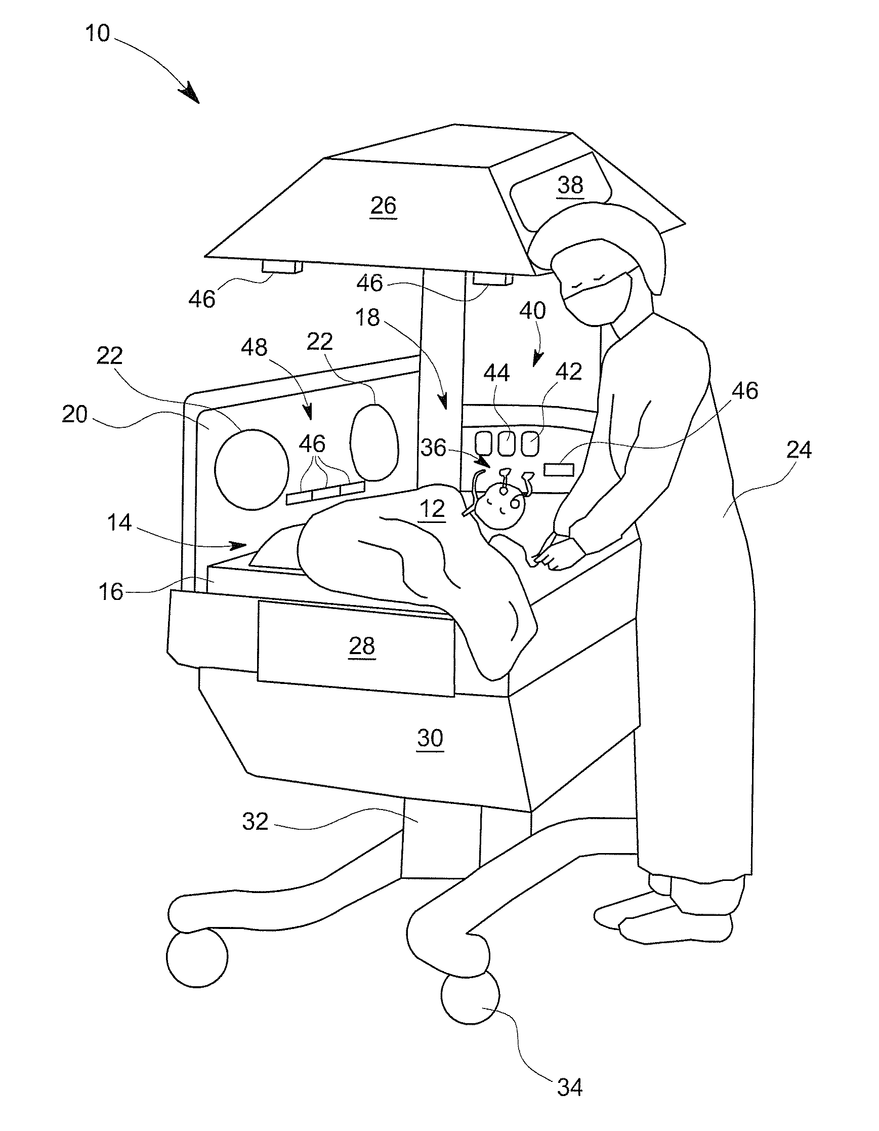 System and Method of Monitoring the Physiological Condition of an Infant